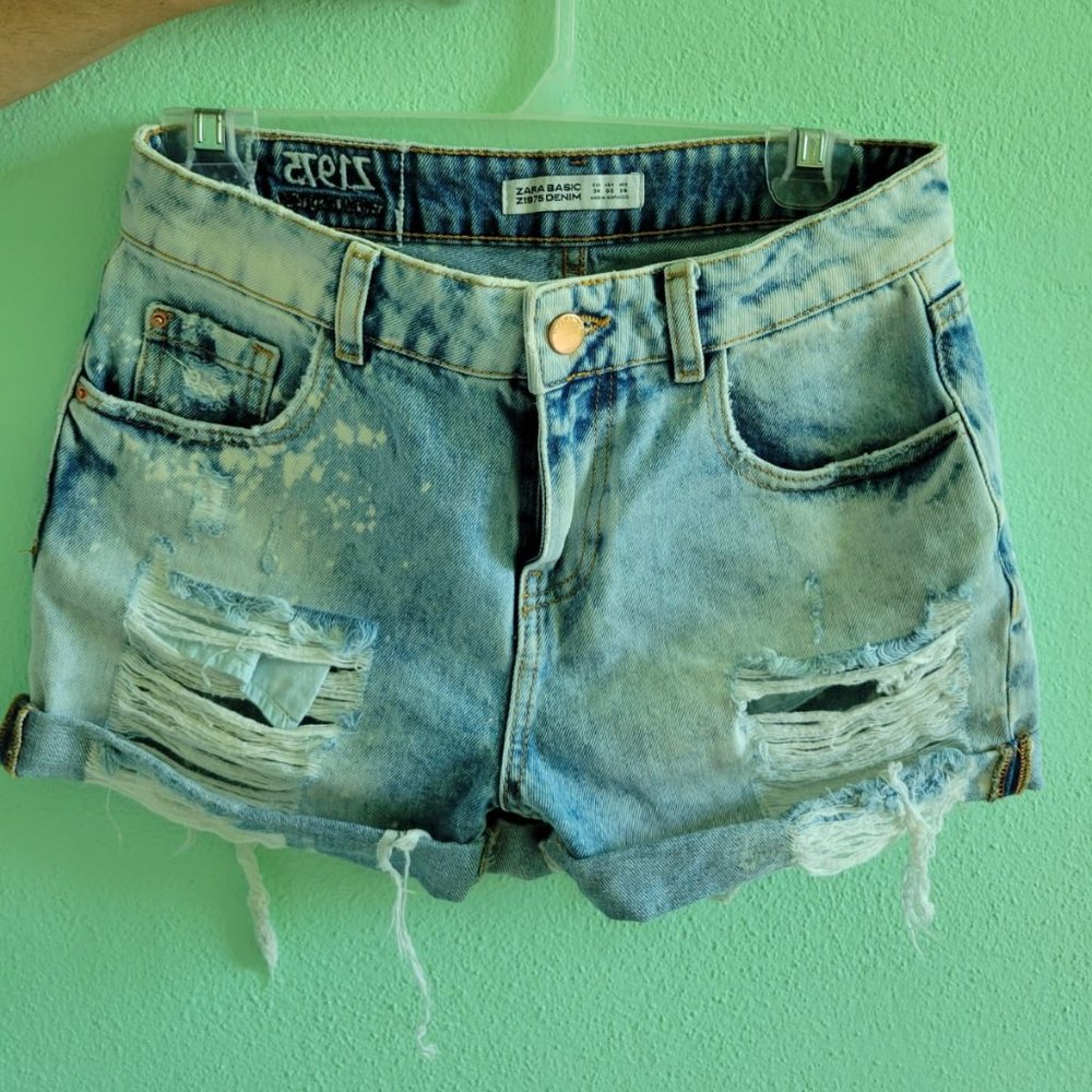 ZARA jean shorts
